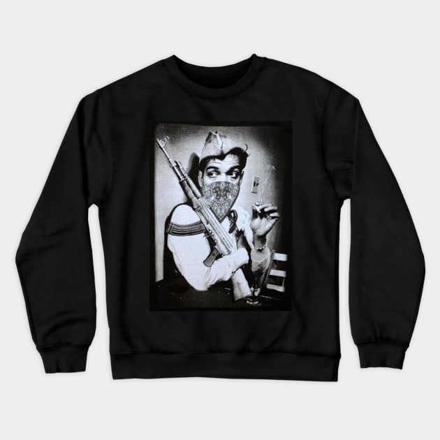 Cantinflas Gangster Crewneck Sweatshirt by N9ne18